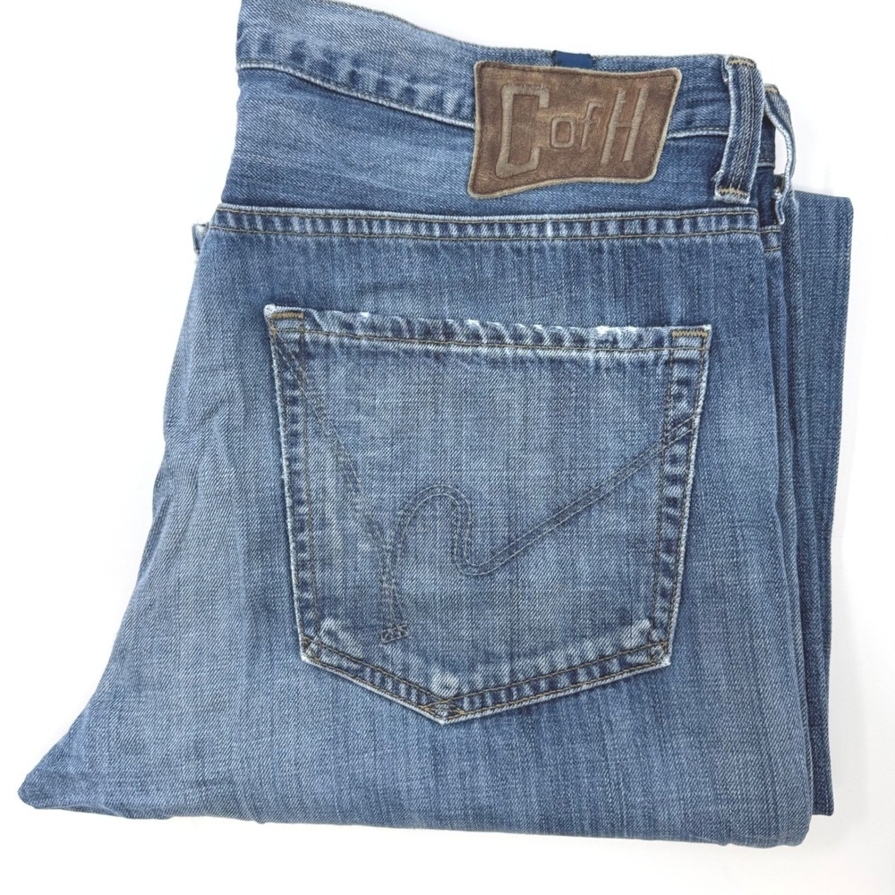 Citizens of Humanity Sid Straight Leg Jeans Mens 33x36 Medium Wash‎ Denim USA